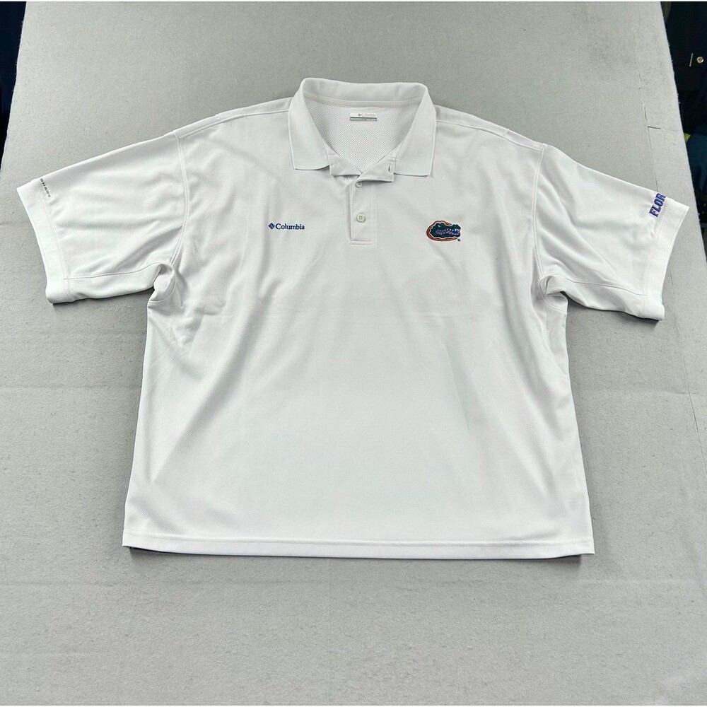 Columbia Collegiate Perfect Cast Polo Florida Gators Omni-Shade Mens